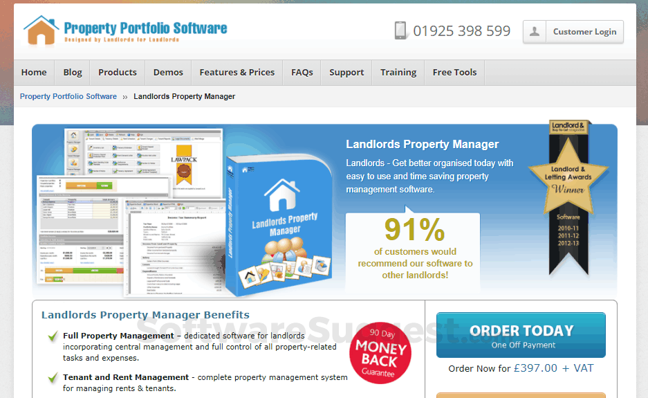 Landlords Property Manager Screenshot1